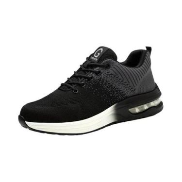 Imagem de Sapatos De Trabalho De Segurança Com Biqueira De Aço Indestrutível E A