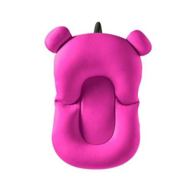 Imagem de Almofada Flutuante Para Banho Bebê De Banheira Bóia Rosa - Baby Style