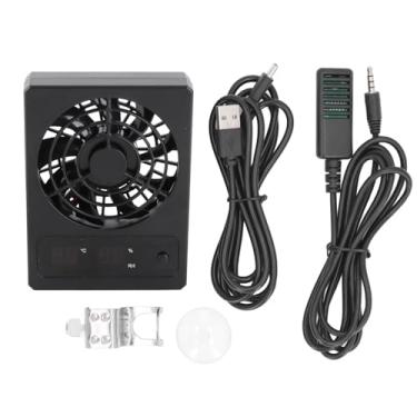 Imagem de Ventilador de ventilação do tanque de répteis Ainoli, desumidificador silencioso para melhoria da circulação de ar para terrário de floresta tropical, viveiro para anfíbios,