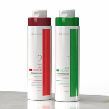 Imagem de Kit Escova Progressiva Alisamento Capilar Italiano 2000ml