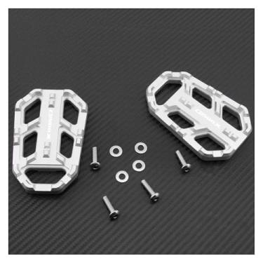 Imagem de Anti-derrapante Apoio para os pés dianteiro, apoio para, para cb500x cb 500 x 500x 2015-2018 2019 2020 2021 2022(Silver)