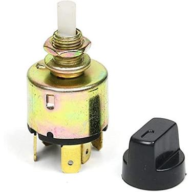 Imagem de Codificador rotativo automotivo AC ar condicionado evaporador 3 posições 5 pinos interruptor rotativo para carro, caminhão, trator peças