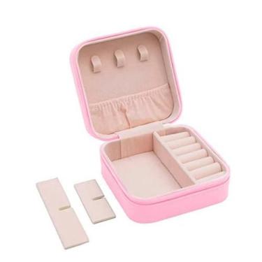 Imagem de Porta Joias Portatil Viagem Rosa - Fu Xing