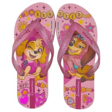Imagem de Chinelo Infantil Menina Estampa Patrulha Canina Ipanema Kids