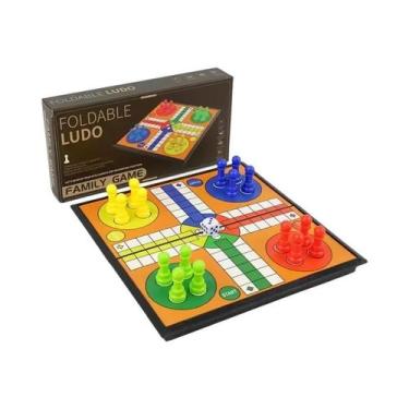 Imagem de Conjunto De Jogos De Ludo Para Família, Tabuleiro Dobrável, Brinquedo 