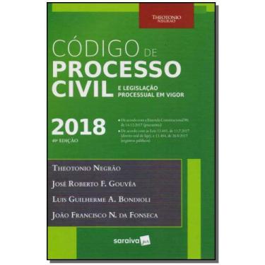 Imagem de Código de Processo Civil e Legislação Processual em Vigor 2018 (Portug