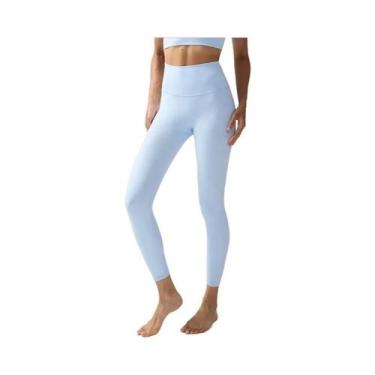 Imagem de Calças De Yoga Sem Costura De Cintura Alta Com Efeito Levanta Bumbum E