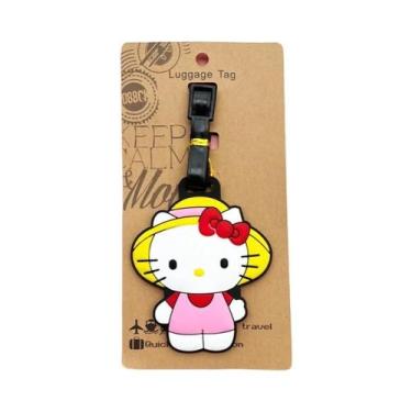 Imagem de Etiqueta De Bagagem Hello Kitty Kuromi, Porta-identificação De Mala Em