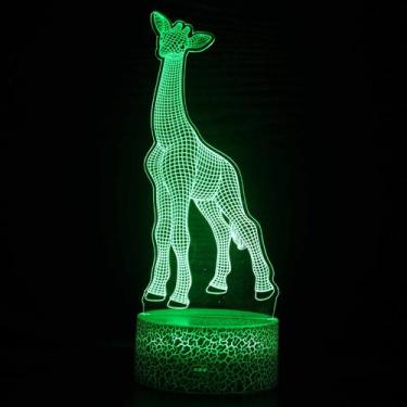 Imagem de Candeeiro de mesa Giraffe 3D LED Ambient Light Visual Illusion - Taiyu