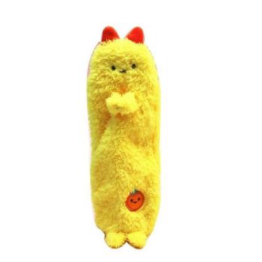 Imagem de Estojo para lápis Plush Yellow Corner Creature Design 22,5x9cm - yiwei