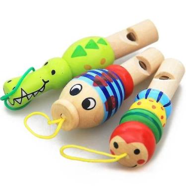 Imagem de Instrumento musical educacional Whistle Toy Cartoon Animal - Gloome St