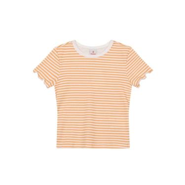 Imagem de Blusa infantil menina em ribana listrada Brandili