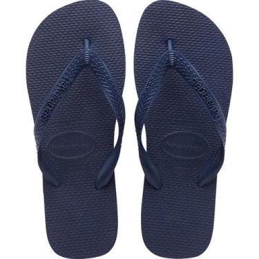 Imagem de Chinelo Havaianas Top FC Básica, Azul marinho, 45/46