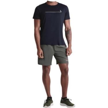 Imagem de Camiseta Masculina Esportiva Fitness Dia a Dia Corrida Caminhada Treino Academia Manga...