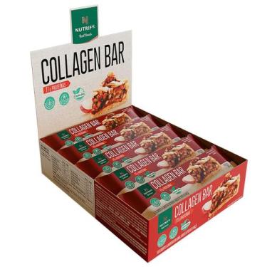 Imagem de Collagen Bar - 10 Unidades 50g Torta de Maçã - Nutrify