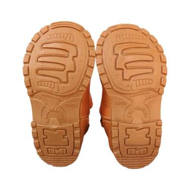 Imagem de Bota texana infantil bebê couro legítimo com zíper lateral - Bull Leat