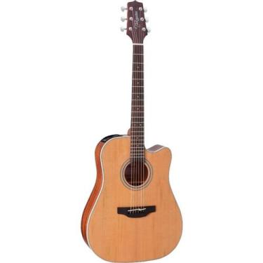 Imagem de Violão takamine tampo maciço gd20ce ns fosco aço amp tp4td