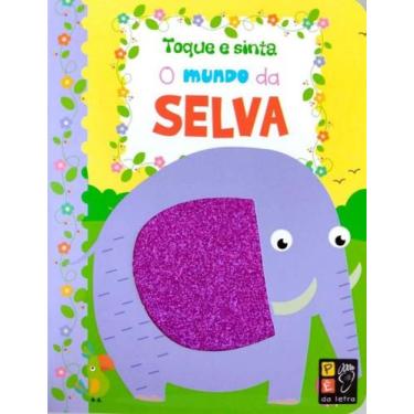 Imagem de Toque e sinta - o mundo da selva - PE DA LETRA *