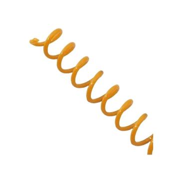 Imagem de Espiral para Encadernação Lassane Espiral para Encadernação Laranja 12mm para 70 Folhas Pacote 100 Unidades Laranja