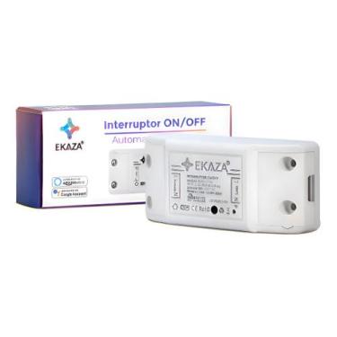 Imagem de Interruptor Inteligente Wifi Ekaza Rele Mini Smart Switch Tuya On-off 