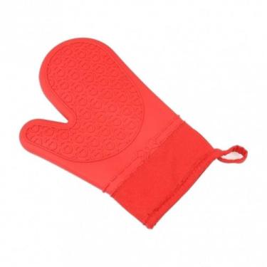 Imagem de Luva Termica de Silicone Longa Vermelho - Allmix - All Mix, Único