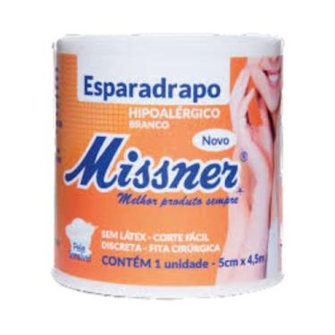Imagem de Esparadrapo Impermeável Hipoalergênico 5cm x 4,5m - Missner