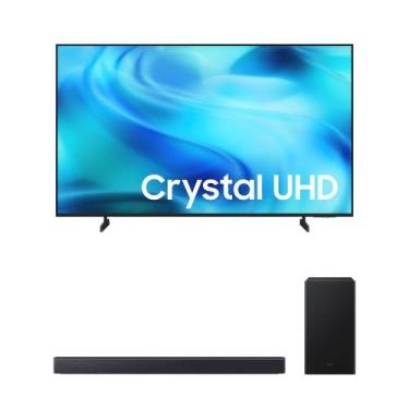 Imagem de Samsung Smart TV 55" Crystal UHD 4K U8000H + Samsung Soundbar B450F 2.