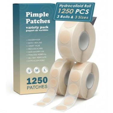 Imagem de Adesivos para Espinhas TKGOU 1250 Patches Hidrocoloides para Acne