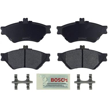 Imagem de BOSCH BE659H Conjunto de pastilhas de freio a disco semimetálico azul com ferragens - Compatível com Ford Crown Victoria selecionada; Lincoln Town Car; Mercury Grand Marquis; FRENTE