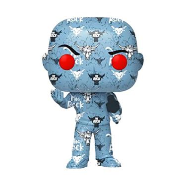 Imagem de Funko Pop! WWE: The Rock Art Series Exclusive in Hard Protector