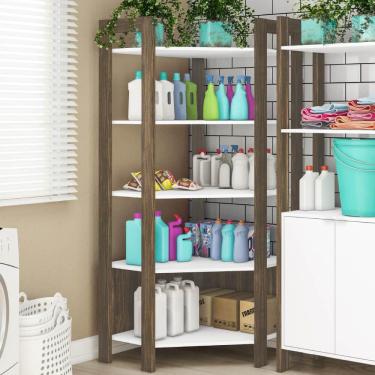 Imagem de Estante de Canto Az1020 Com 5 Prateleiras