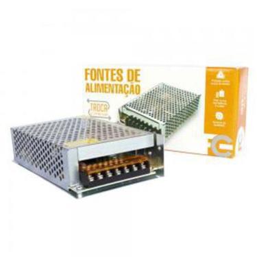 Imagem de Fonte Colmeia 12V 10A 120W Bivolt Estabilizada Led Câmera