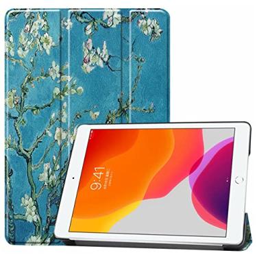 Imagem de iPad 9 10,2 polegadas Slim Stand Smart Protector com iPad Pro 12,9 polegadas Pro 11 polegadas Pro 10,5 polegadas iPad 9,7 polegadas iPad 2 3 4 iPad Mini 1 2 3 4 5 6 Capa protetora de couro (ipad pro 10.5/air 3, pintura 1)