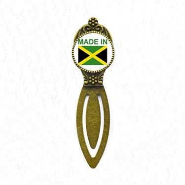 Imagem de Marcador de livro feito na Jamaica Country Love Retro Office Label Page Marker