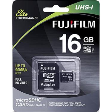 Imagem de Fujifilm Cartão de memória Elite 16GB microSDHC Classe 10 UHS-1 600x / 90MB/s