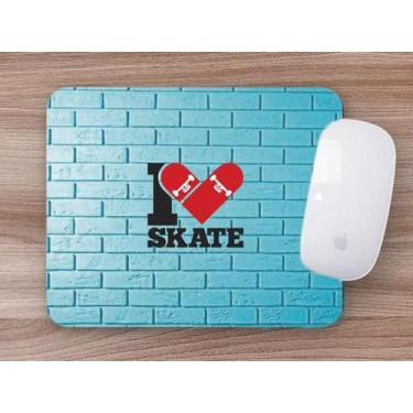Imagem de Mouse Pad Emborrachado Personalizado Skate SK8 Skateboarding - Deluzz,