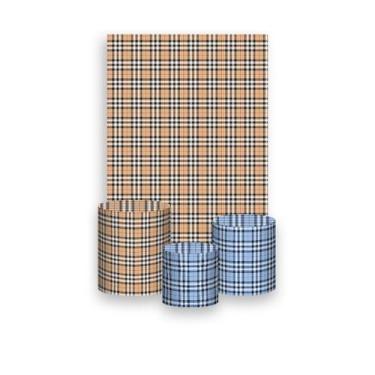 Imagem de Painel De Festa Vertical 1,50 x 2,20 + Trio De Capas Cilindro - Loja d