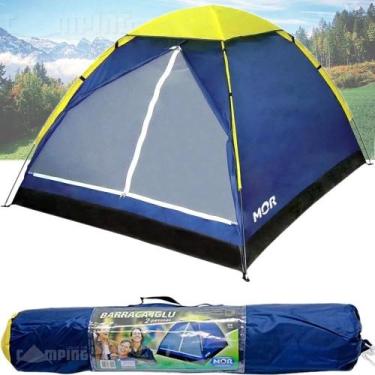 Imagem de Barraca Camping 2 Pessoas Acampamento Pesca Impermeável - MOR