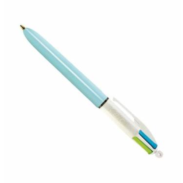 Imagem de Caneta esferografica retratil 4 cores fashion azul / un / bic