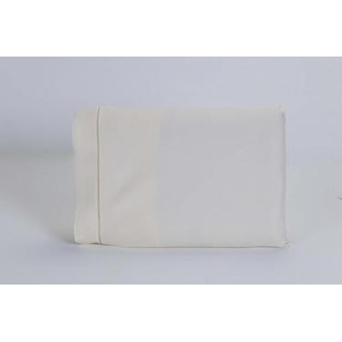 Imagem de 02 Fronhas Avulsas 70x50cm Percal 100% Algodão 180 Fios Ponto Palito P