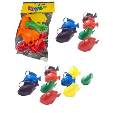 Imagem de Peixe pescaria festa Junina brincadeira- kit 12 peixinhos - Lynx produ