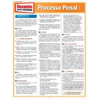 Imagem de Resumao Concursos - Processo Penal 1, 3