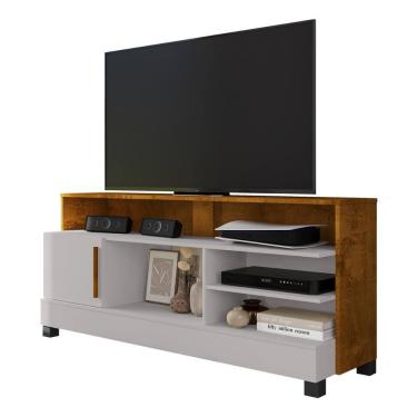 Imagem de Rack Taipu TV 55 Polegadas com 1 Porta e Pés Madeira Maciça