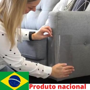 Imagem de Sofá Protetor Gato Antiarranhões Adesivo Tamanho 1.50 X 30m - darma