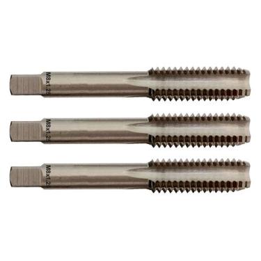 Imagem de Macho Manual Aço Liga M8 X 1,25 Jogo C/3 Peças - I.D.E.A.+PRO