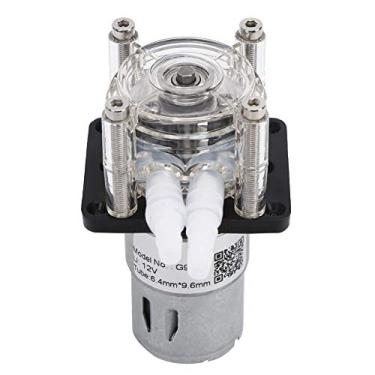 Imagem de Grande Fluxo de Bomba Dosadora Aquário Laboratório 500 ML/min Rolo Peristáltico Bomba G928 DC Escovado Geared Motor 12V/24V 304 Aço Inoxidável (12V)