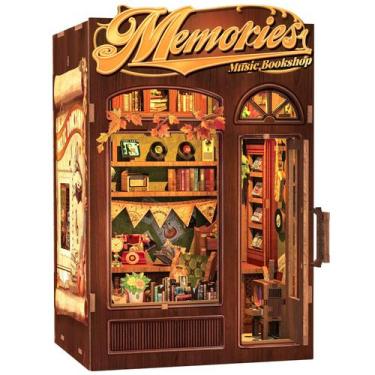 Imagem de Kit de casa em miniatura DIY Cutefun Book Nook Memories Music