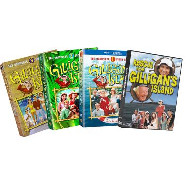 Imagem de generic A Ilha Dos Gilligans: Série De Tv Completa, Temporadas 1 3, Com O Filme Especial "Resgate Da Gilligans" Em Dvd