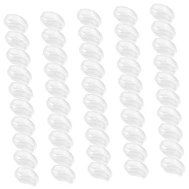 Imagem de Luxshiny 50 Caixas De Embalagem Para Doces, Padaria, Bolo, Lata Armazenamento, Casamento, Ovo Individual, Manga, Lua Transparente, Bebê, Papelão Pvc, 13 X 7,5 6 Cm