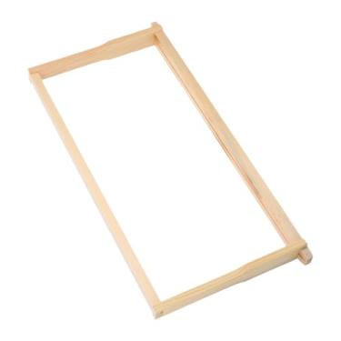 Imagem de shamjina Estrutura de colmeia, estrutura de base para de abelha para alimentação e observação, suprimentos, peças de caixa de nidificação de abelhas de